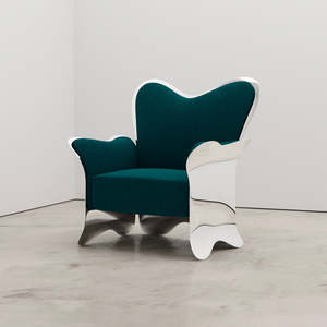 Troy Smith: Moller Lounge Chair Stainless