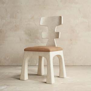 Aguirre Design: Samba Dining Chair Beige