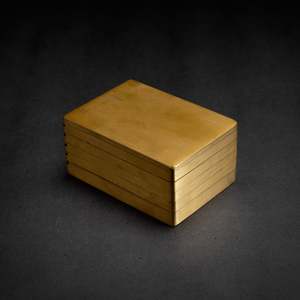 Gentner: Brass Box & Wood Ring