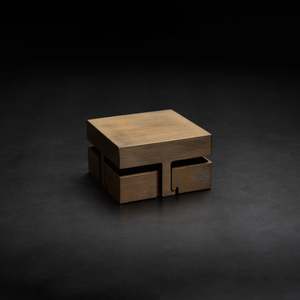 Square Bronze Box & Ring