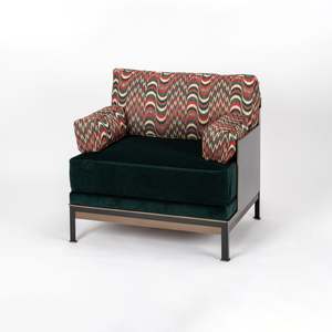 Pouenat: Tweed Armchair