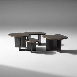 Nesting Dark Patina Coffee Tables