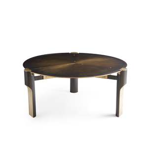 John Liston: Denarii Round Cocktail Table