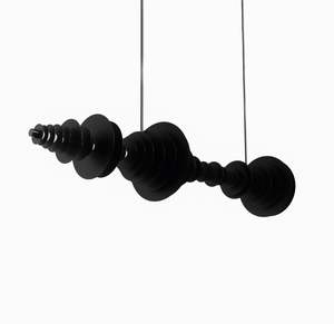 Jeremy Maxwell Wintrebert: Gravity Ripples Metal Chandelier