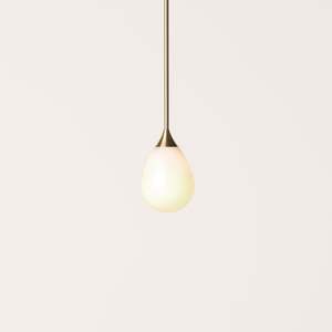 Lighting: Teardrop Pendant Single Small