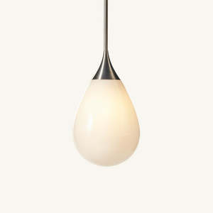Lighting: Teardrop Pendant Single Large