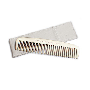 Izola: Brass Comb | 'Not a Hair Out of Place'