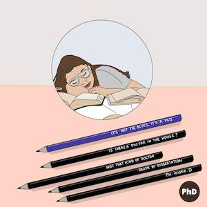 PhD Power | Pencil Set