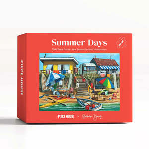 Desk Bookshelf: Summer Days | 1000 Piece Puzzle