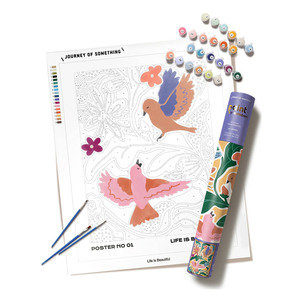 Desk Bookshelf: Paint by Numbers | Life is Beautiful