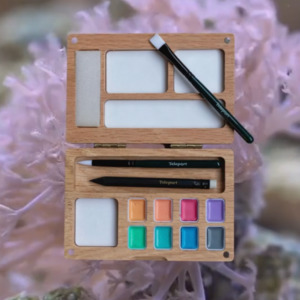 Desk Bookshelf: Teleport Travel Watercolour Set | Daydream Palette (Pre-Order)