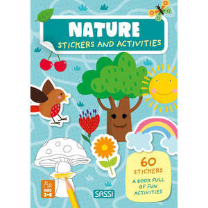 Desk Bookshelf: Activity & Sticker Book | Nature