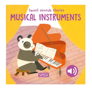 Desk Bookshelf: Sweet Sounds Stories | Musical Instruments
