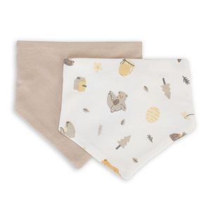 The Little Ones: Jersey Baby Bib Set - Nectar Bear