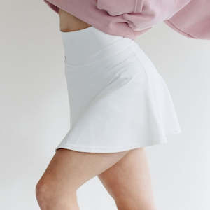 Second: LAST CHANCE Skirt with shorts white
