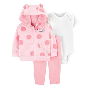 Baby Romper with Jacket & Pant