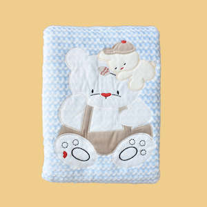 Accessories: Baby Blanket Blue