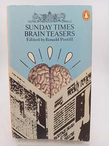 Hobbies: Sunday Times Brain Teasers by Ronald Postill (editor)
