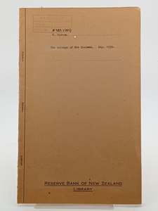 The Coinage of New Zealand May 1959 by Reserve Bank of New Zealand Library