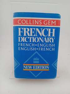 Collins Gem French Dictionary: French-English English-French by Pierre-Henri Cousin
