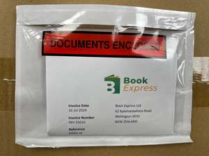Packing List Envelopes, 115x150mm 'DOCUMENTS ENCLOSED' - bag of 100 envelopes
