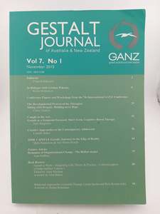 Gestalt Journal of Australia & New Zealand Vol 7 No 1 (November 2010) by Nickei &hellip;