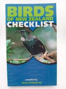 Birds of New Zealand Checklist by Brian O'Flaherty