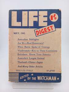 Life Digest May 1942 Edited by The Watchman