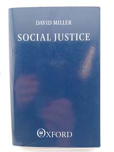 Social Justice by David Miller