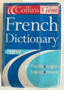 French: Collins Gem Dictionary by Harpercollins
