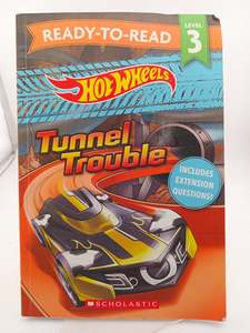 Scholastic Reader Level 3: Hot Wheels: Tunnel Trouble by Ace Landers