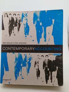 Contemporary Accounting by Mike Bazley,Phil Hancock