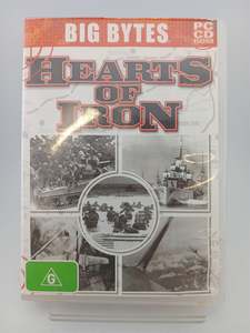Big Bytes Hearts of Iron [Video Game PC Game CD ROM]