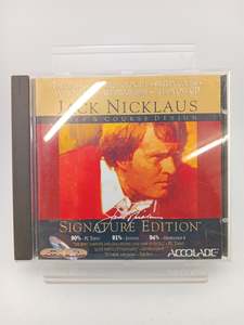 Pc Games: Jack Nicklaus: Golf & Course Design [Video Game PC Game CD ROM]