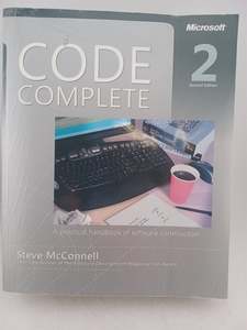 Code Complete  by Steve McConnell