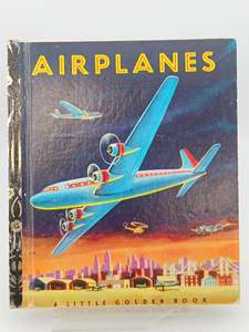 Little Golden Book: Airplanes by Ruth Mabee Lachman,Lenora,Herbert Combes