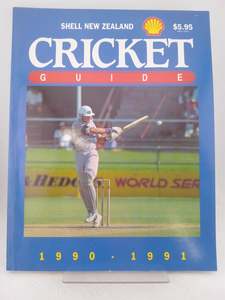 Cricket guide 1990/91 by NZ Shell Cricket