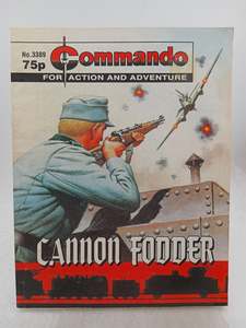 Comics: Cannon Fodder (Commando War Stories in Pictures) No 3389 by Unknown