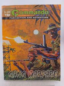 Comics: Gang Warfare (Commando War Stories in Pictures) No 3390 by Unknown