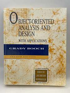 Object-Oriented Analysis and Design With Applications by Grady Booch