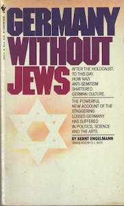 Jewish: Germany Without Jews by Bernt Engelmann