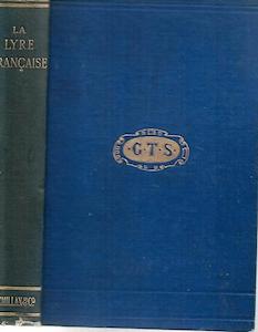 Foreign Languages: La Lyre Française by Gustave Masson