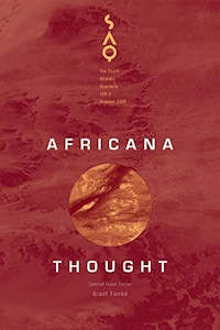 Africana Thought (Volume 108) (South Atlantic Quarterly) by Grant Farred
