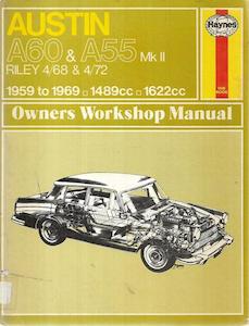 Transport: Austin A55 Mk II, Austin A60, Riley 4/68 & 4/72: Owner's Workshop Manual by John Harold Haynes