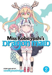 Miss Kobayashi's Dragon Maid Vol. 2 by Coolkyousinnjya
