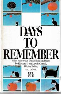 Days To Remember by M. Price and Mathew Price and Suzy Siddons