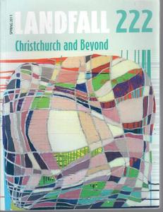 Landfall 222: Christchurch And Beyond (November 2011) by David Eggleton