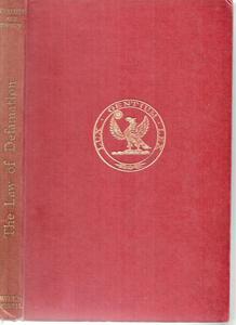 The Law Of Defamation by Roland Brown and Richard O'Sullivan