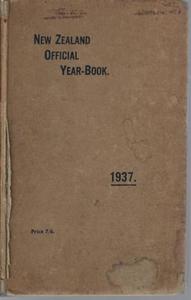 Nz Non Fiction: The New Zealand Official Year-Book. 1937