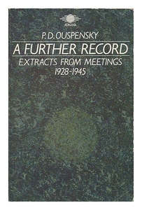 A Further Record by P.D. Ouspensky